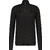 Espen Half-zip Black XXL Bamboo sweater 