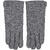 Salka Glove Mid grey One Size Wool glove 