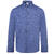 Ronan Shirt Mid Blue Melange S Linen/Viscose Shirt 