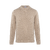 Basse Sweater Oatmeal M Lambswool with patch 