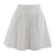 Mikela Skirt White XL Crinkle cotton mini skirt 