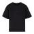 Sanna Tee Black S Basic heavy cotton t-shirt 