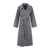 Ulla Coat Charcoal L Long coat with lapel 