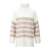 Arla turtleneck Cream S Striped alpaca turtleneck 