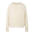 Majken Sweater Cream S Loose crewneck 