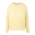 Majken Sweater Light Yellow S Loose crewneck 