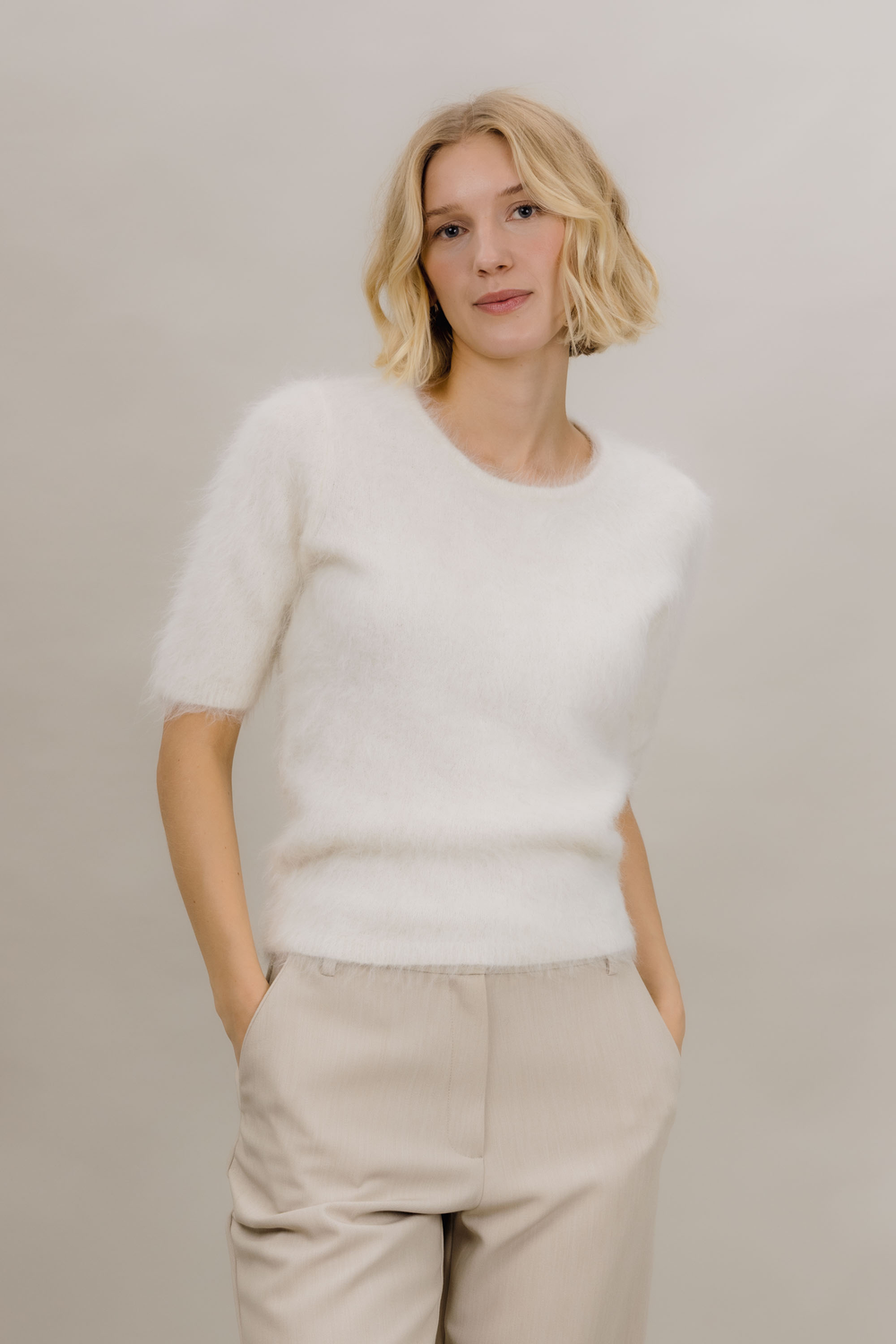 Urban Pioneers Female Abby SS Top TOP CREAM