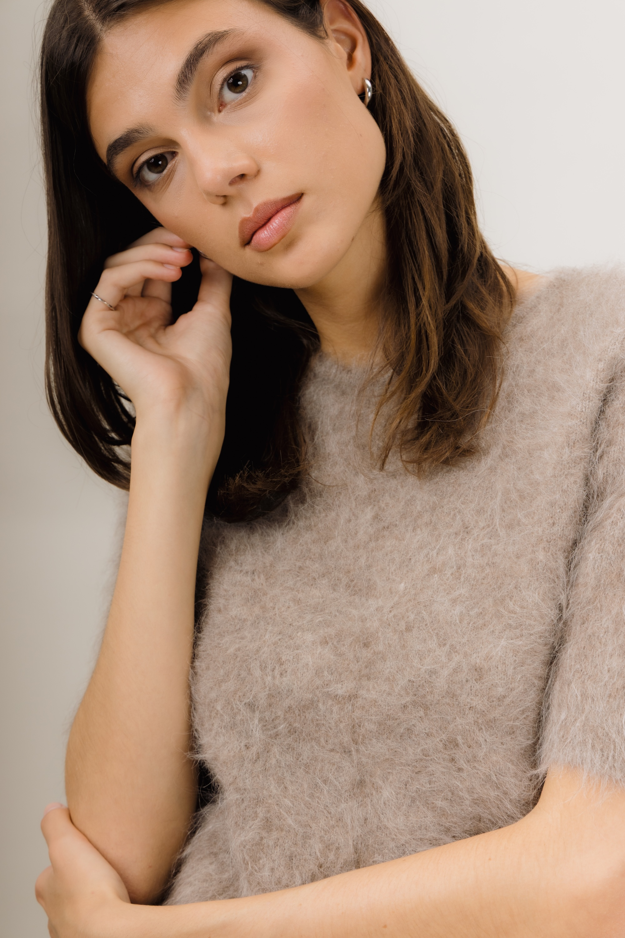 Urban Pioneers Female Abby SS Top TOP DARK SAND