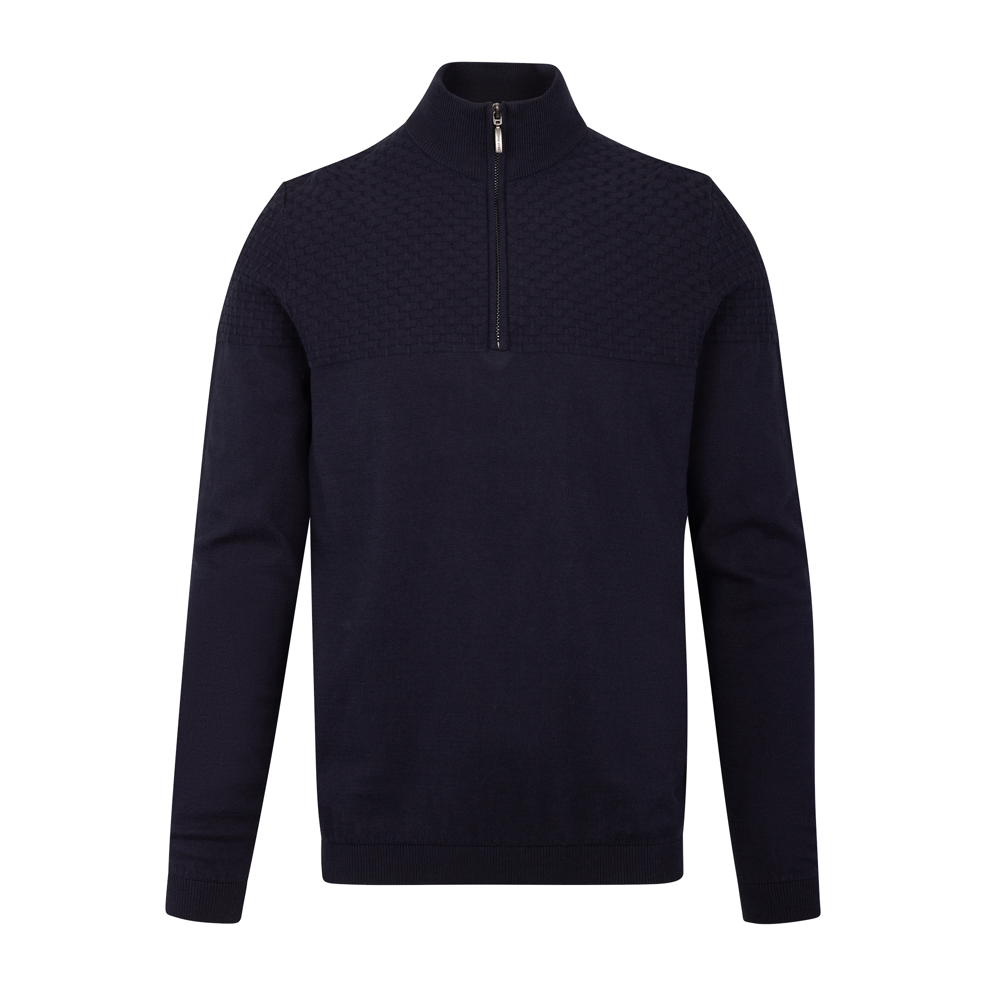 Urban Pioneers Male Abel Half-zip SWEATER NAVY