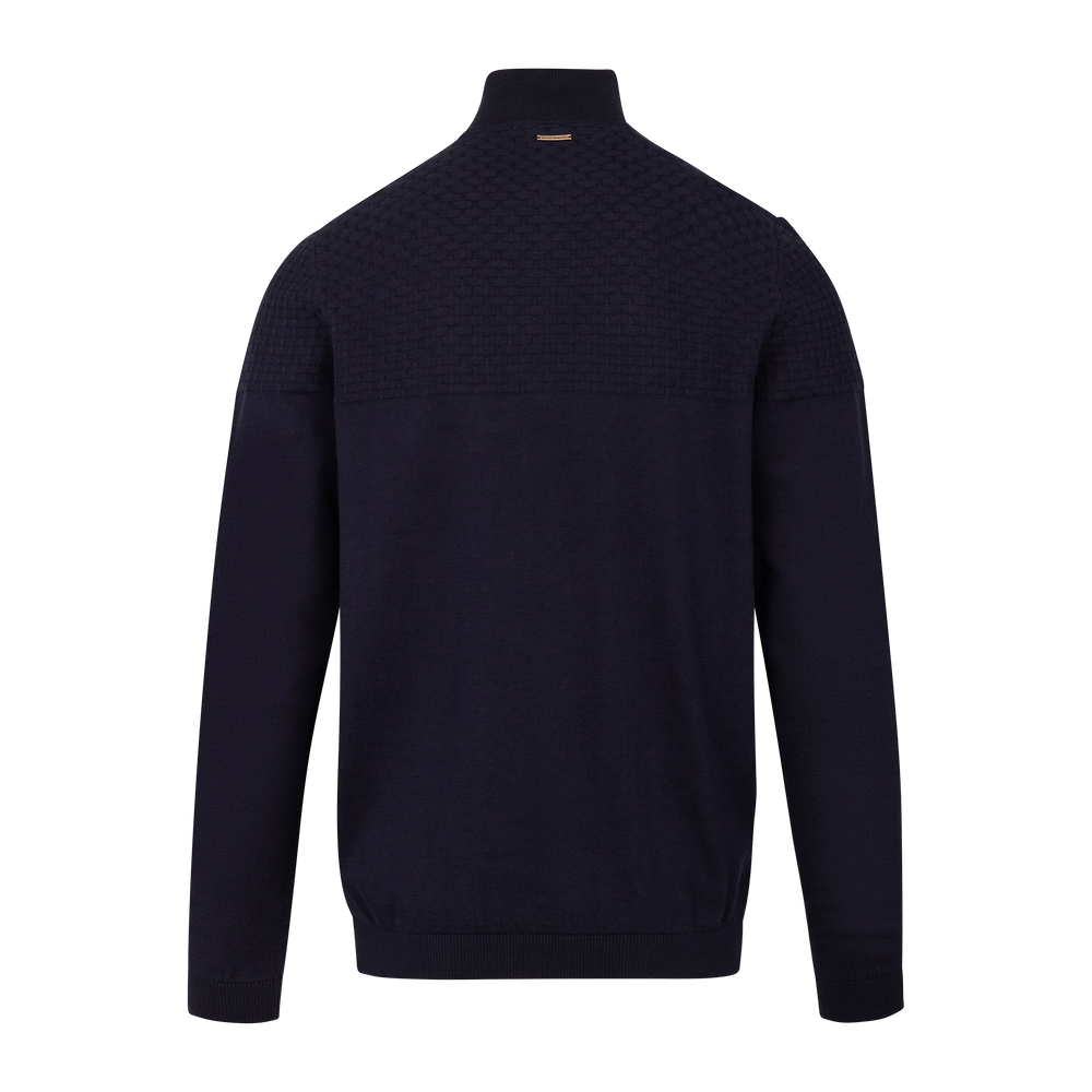 Urban Pioneers Male Abel Half-zip SWEATER NAVY