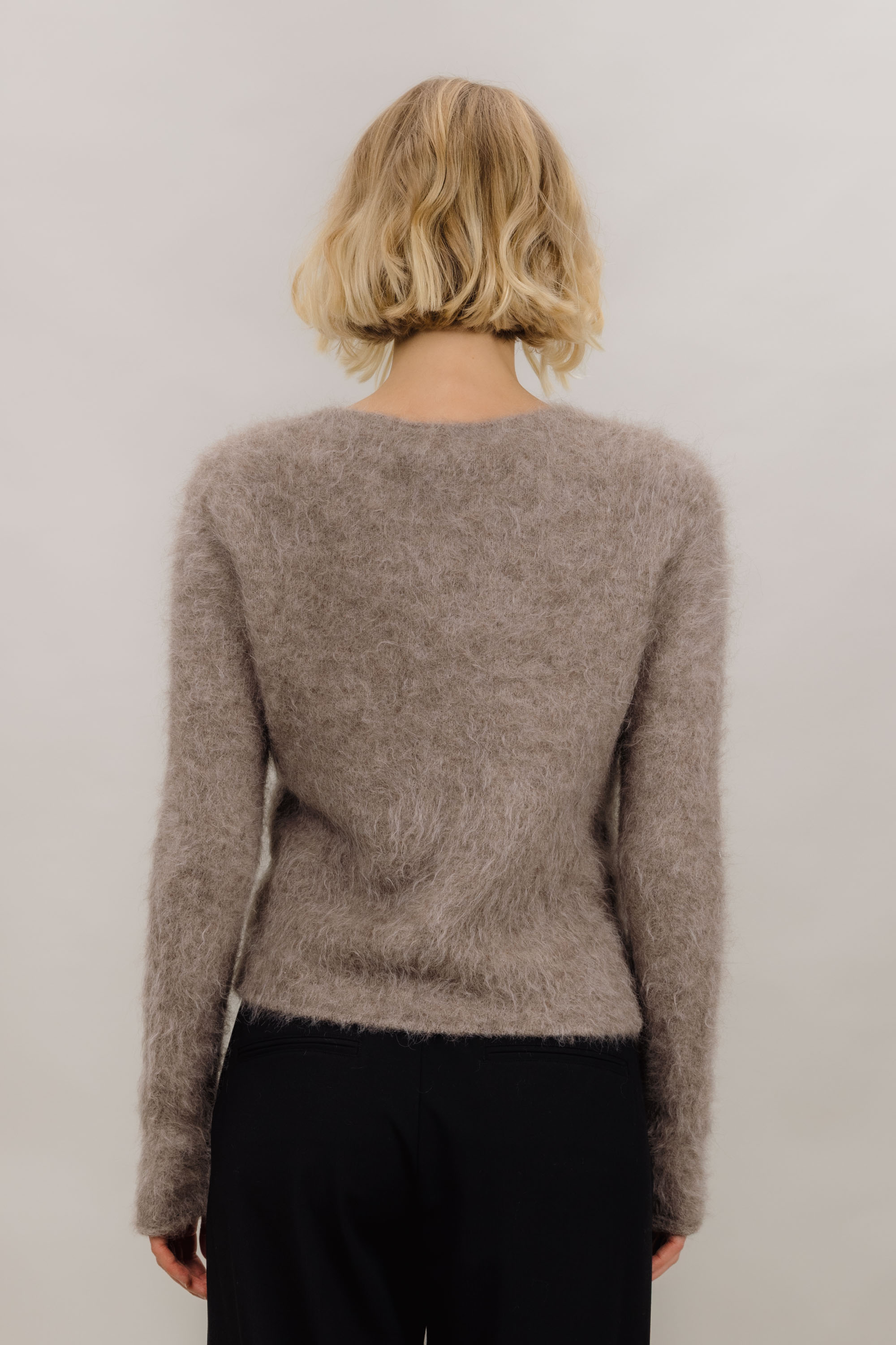 Urban Pioneers Female Ada Cardigan CARDIGAN DARK SAND