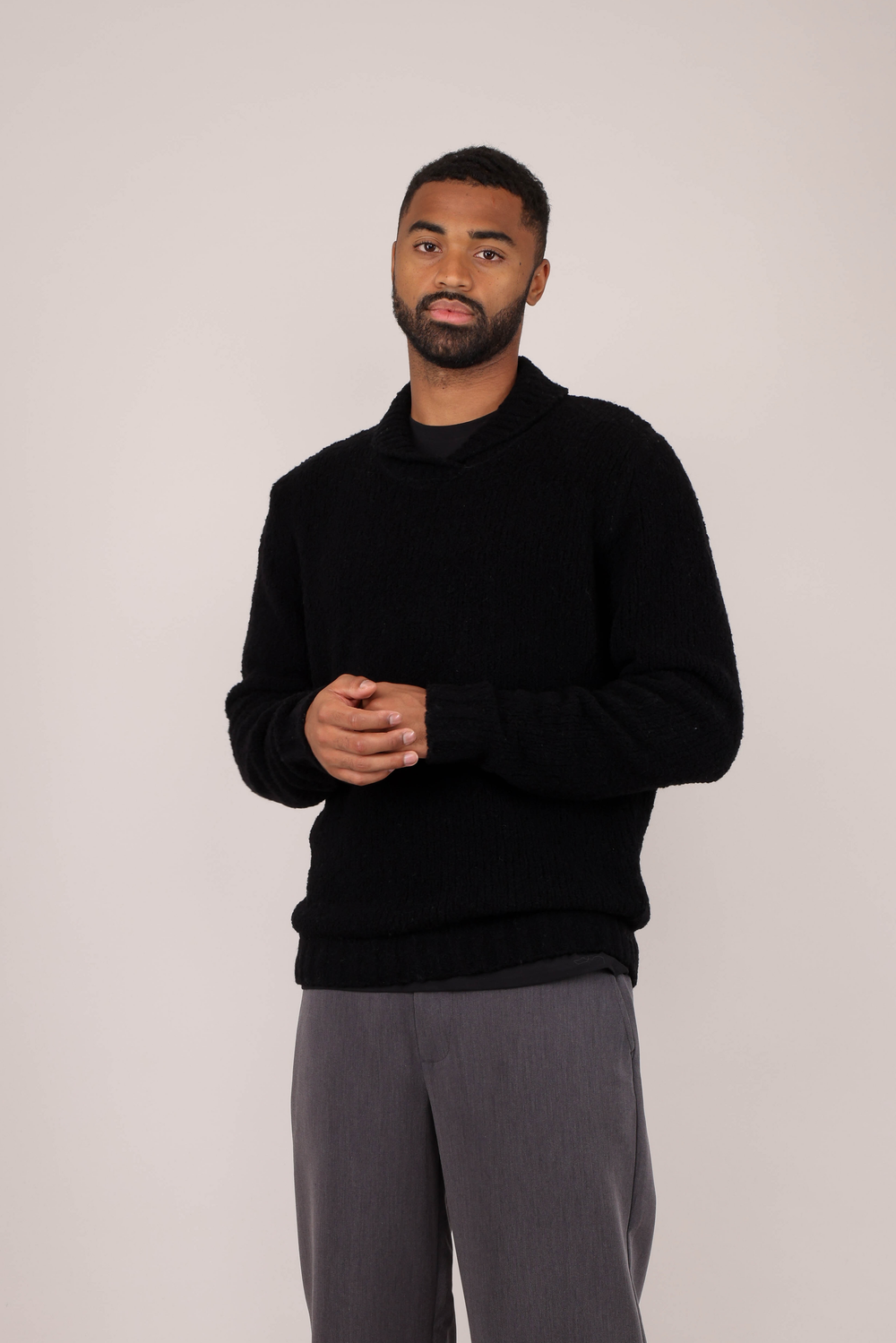 Urban Pioneers Male Adisa Sweater SWEATER BLACK