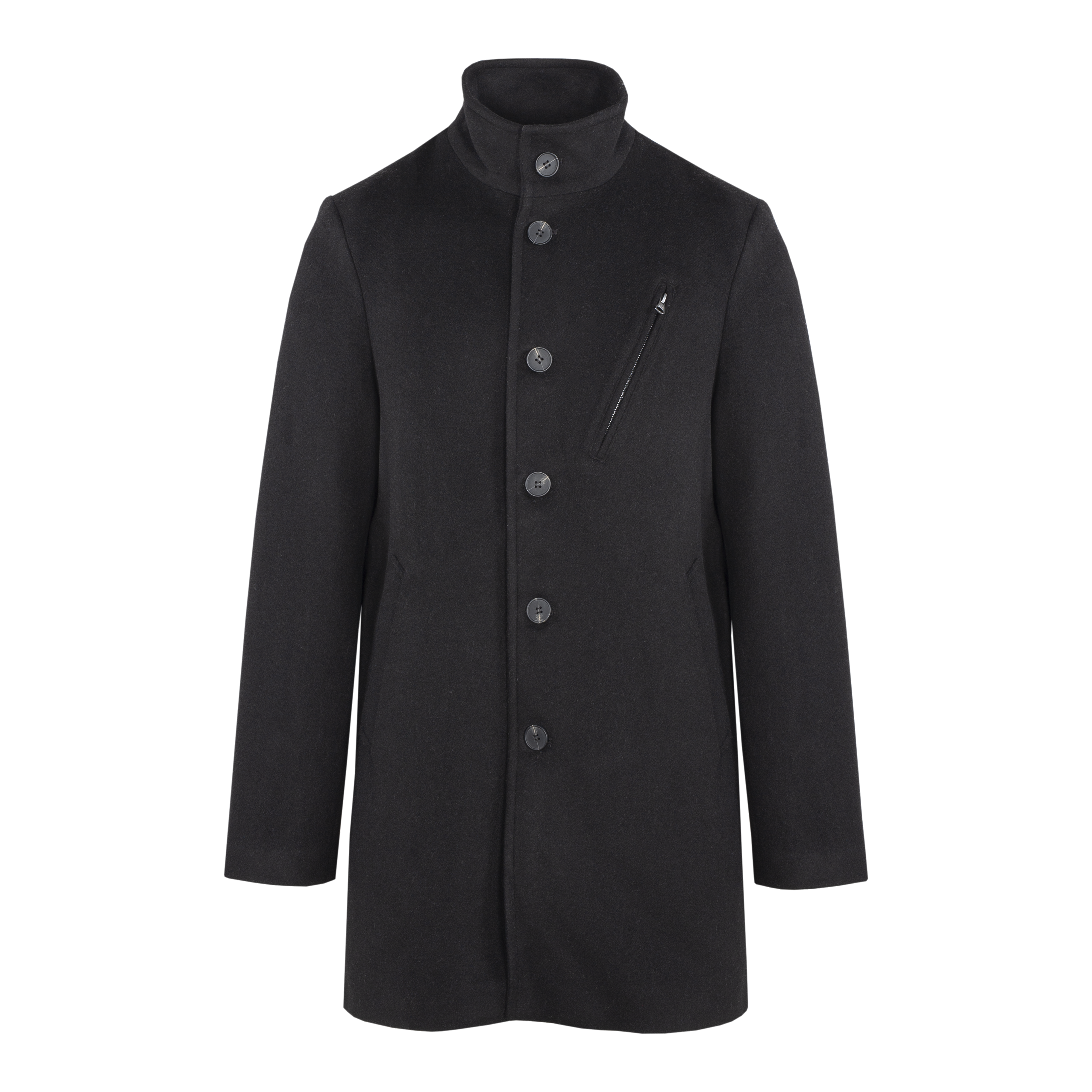 Urban Pioneers Male Adriano Coat COAT BLACK