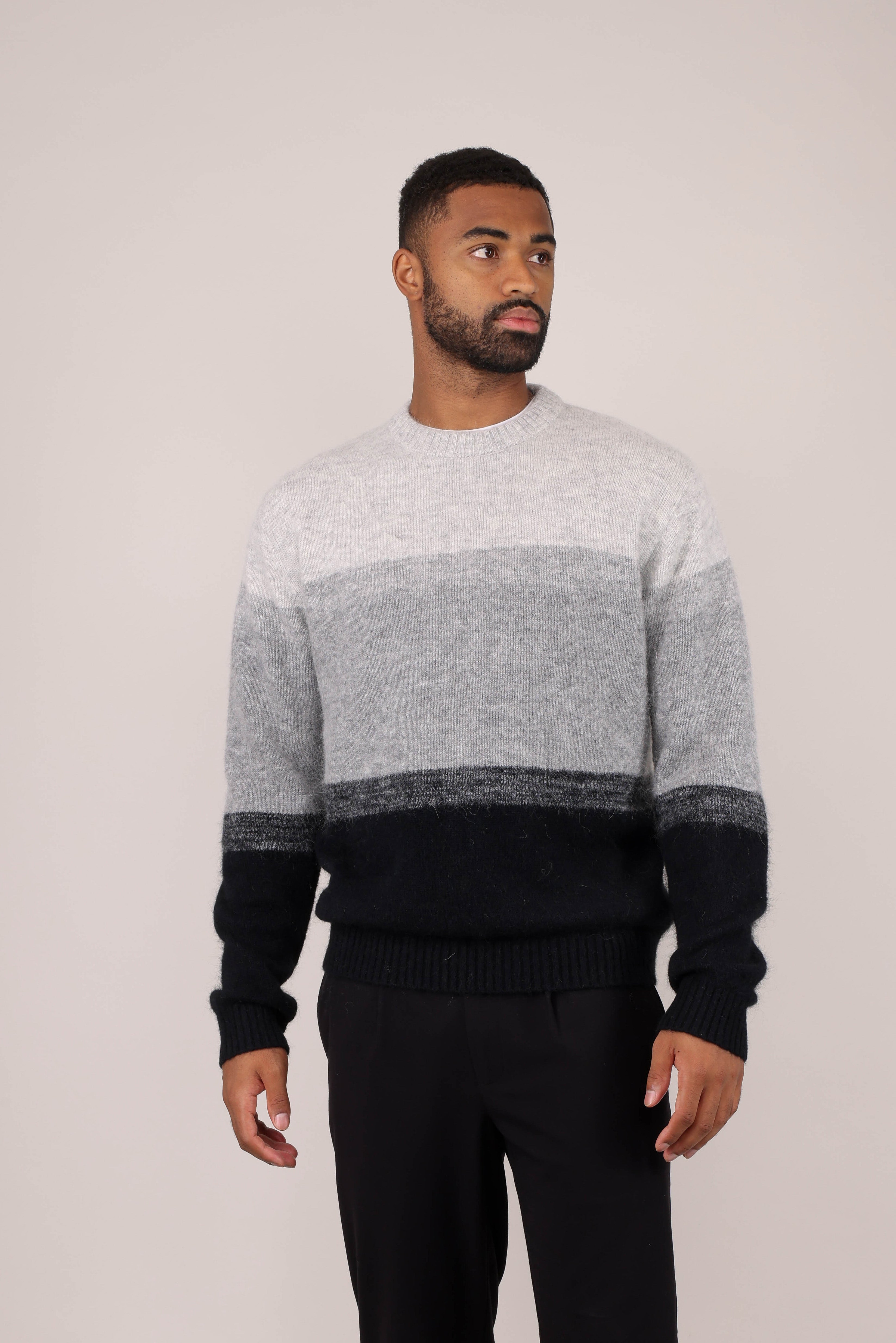 Urban Pioneers Male Ajani Sweater SWEATER GREY MULTI