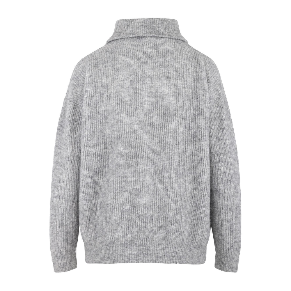 Urban Pioneers Female Alana Half-zip SWEATER GREY MELANGE