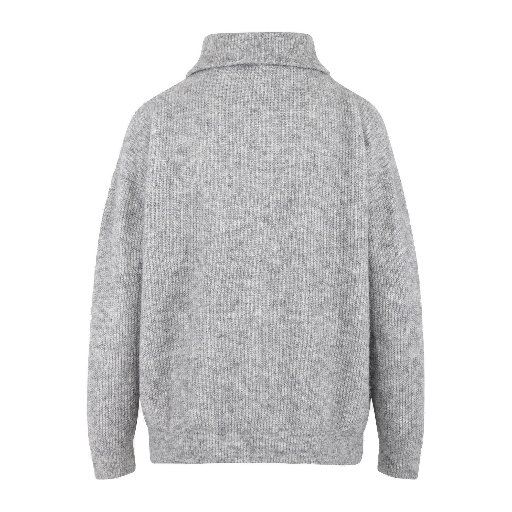 Urban Pioneers Female Alana Half-zip SWEATER GREY MELANGE