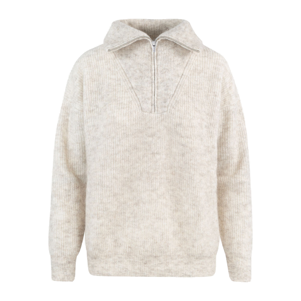 Urban Pioneers Female Alana Half-zip SWEATER SAND