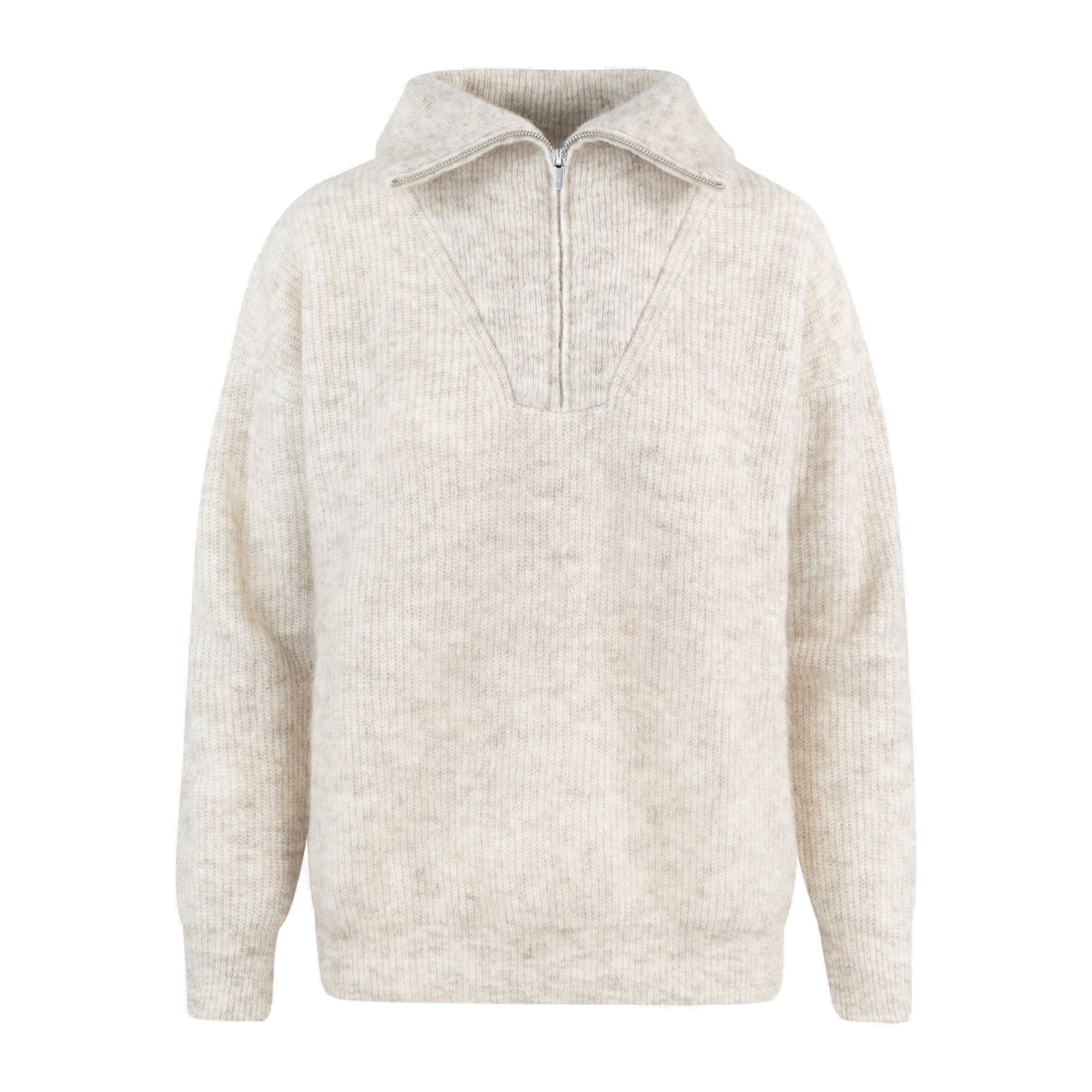 Urban Pioneers Female Alana Half-zip SWEATER SAND