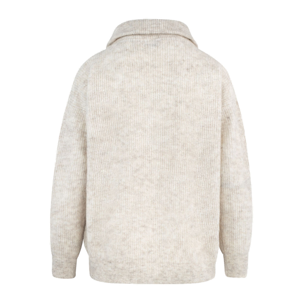 Urban Pioneers Female Alana Half-zip SWEATER SAND