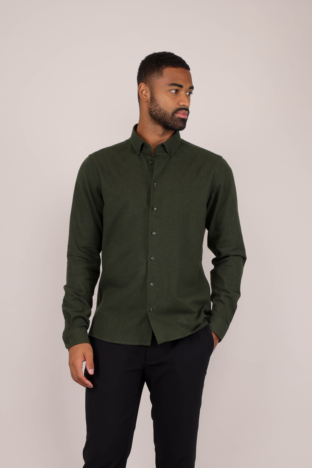 Urban Pioneers Male Albin Shirt SHIRT OLIVE