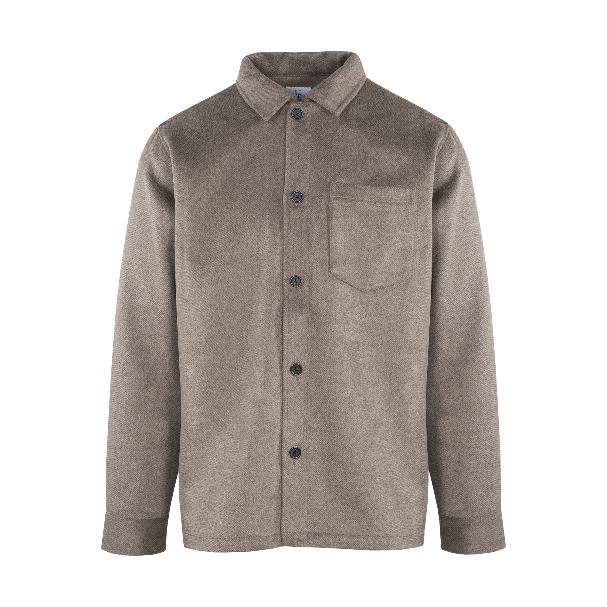 Urban Pioneers Male Aligo Overshirt SHIRT MID BROWN