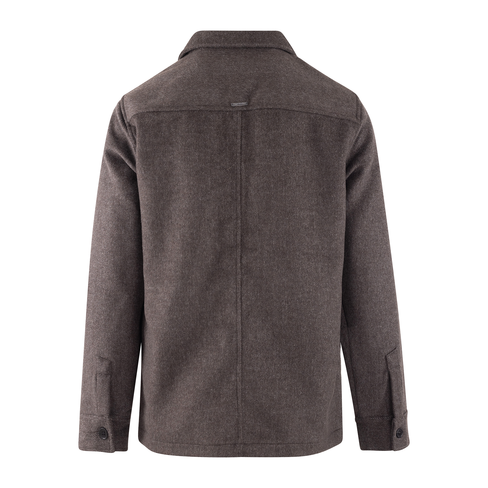 Urban Pioneers Male Aligo Overshirt SHIRT BROWN/GREY