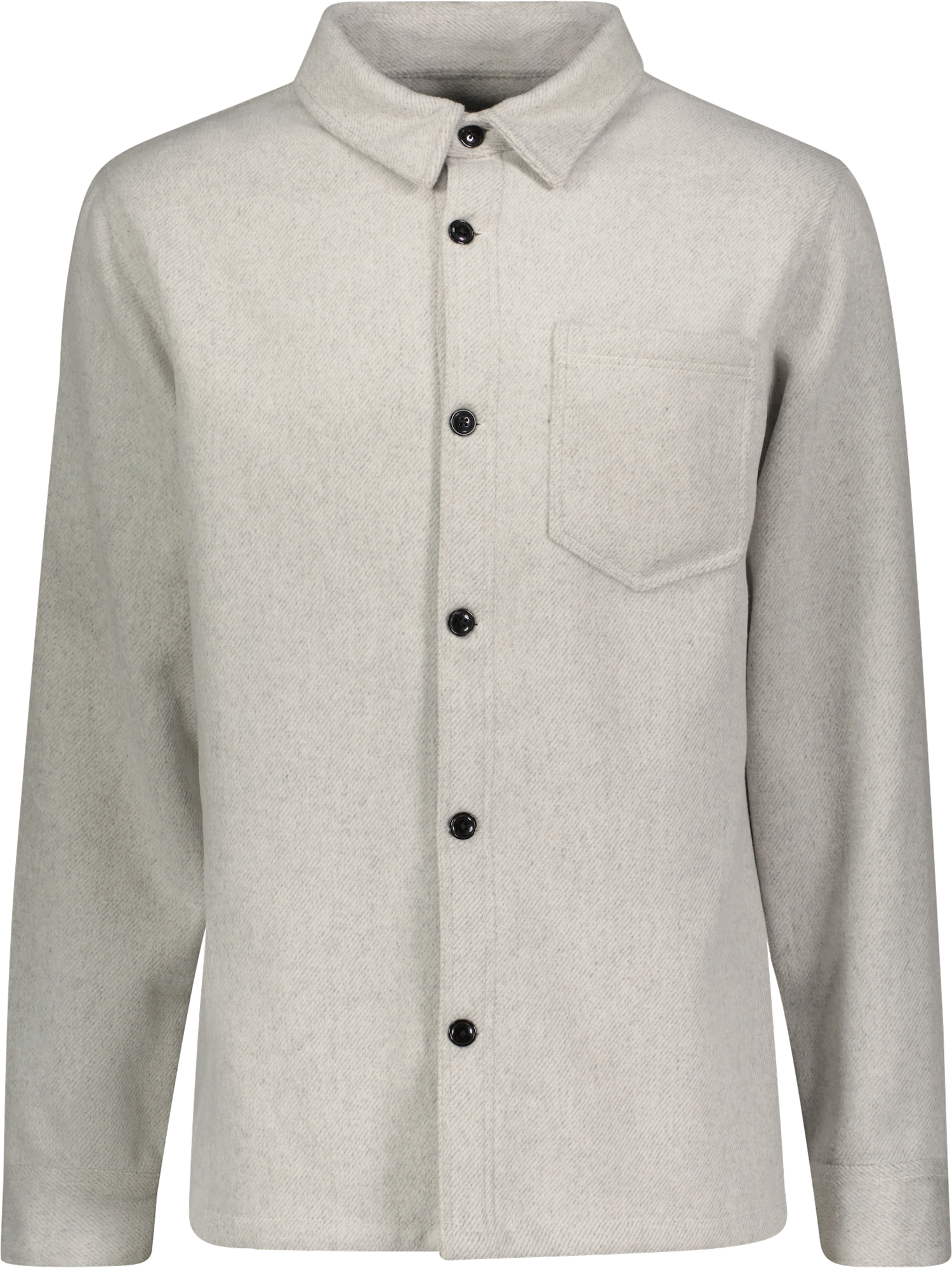 Urban Pioneers Male Aligo Overshirt SHIRT LIGHT GREY MELANGE