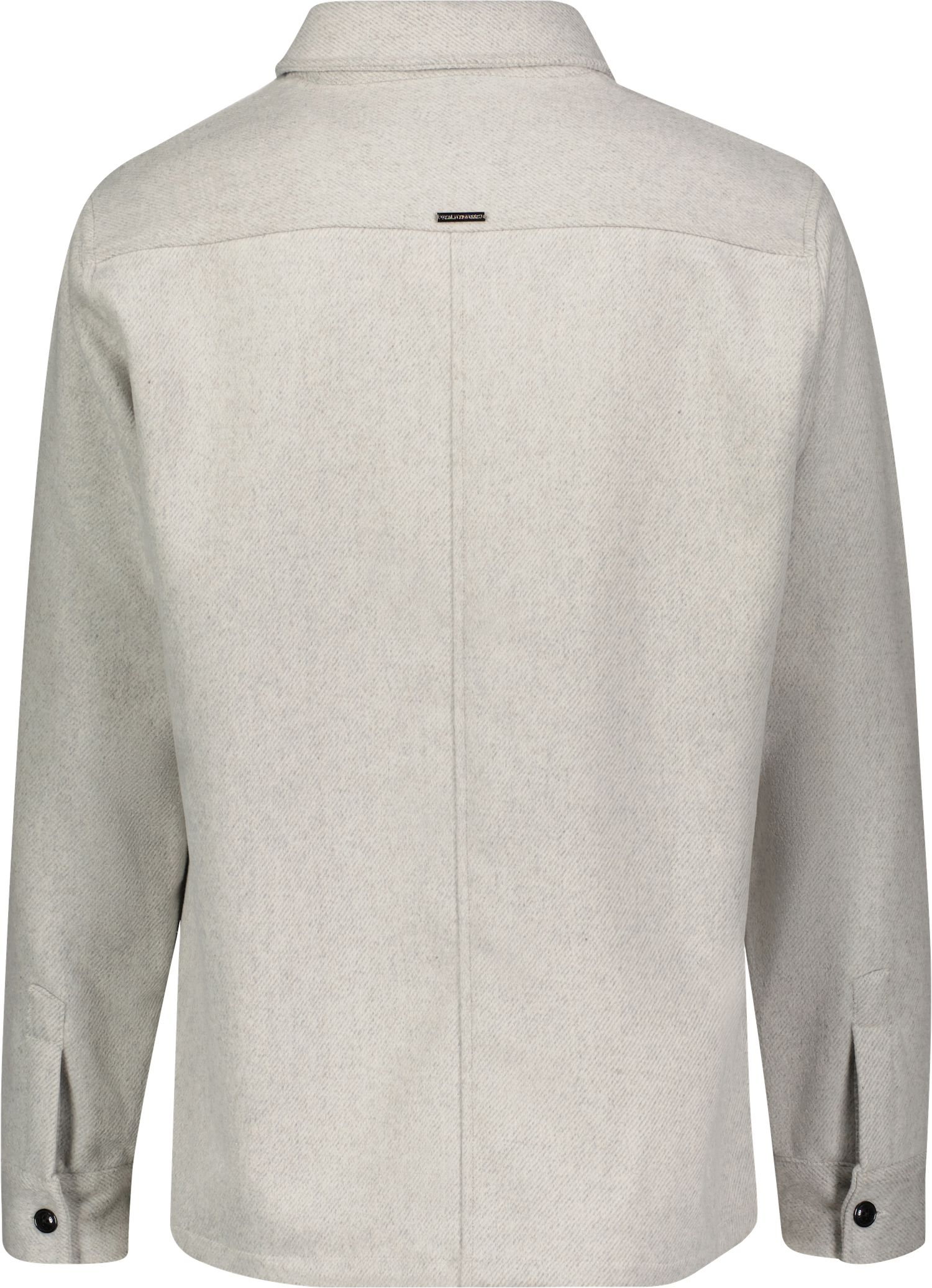 Urban Pioneers Male Aligo Overshirt SHIRT LIGHT GREY MELANGE