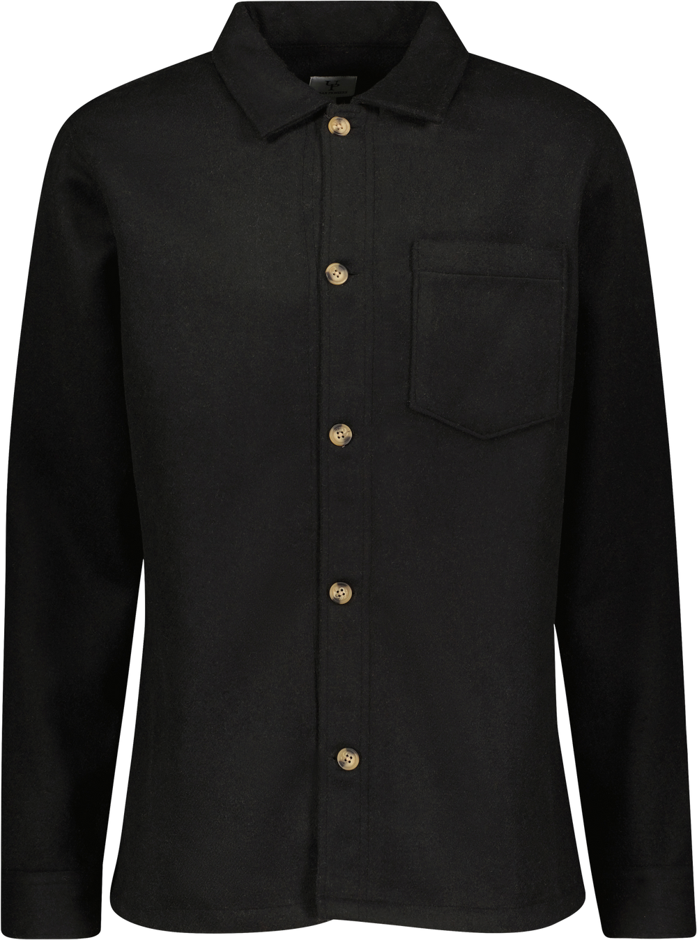Urban Pioneers Male Aligo Overshirt SHIRT BLACK