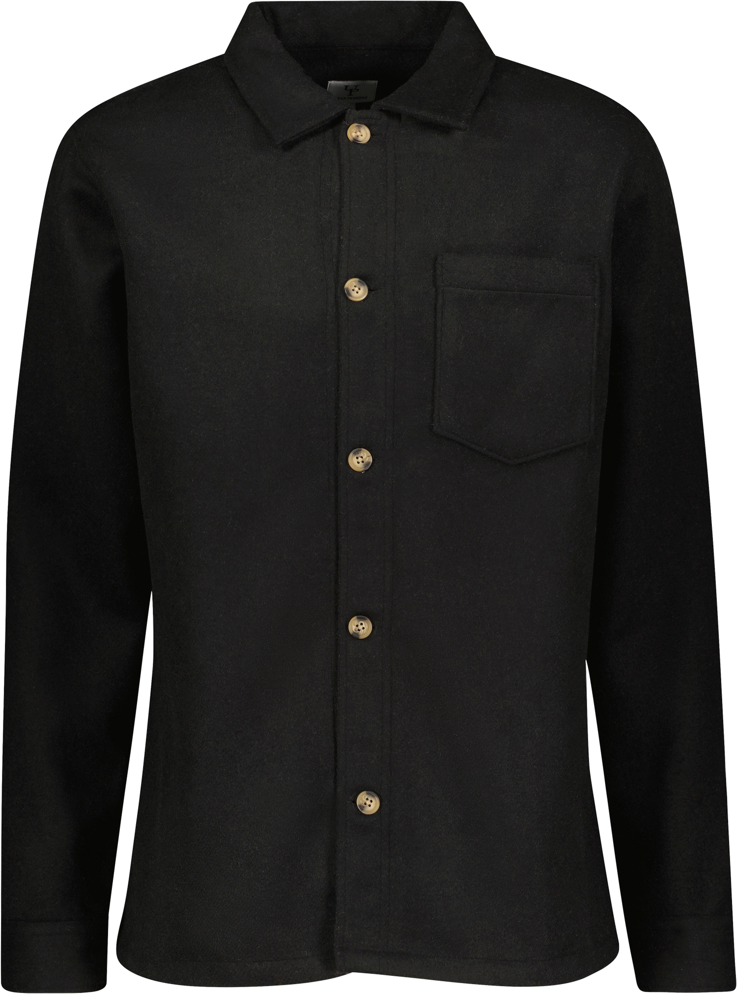 Urban Pioneers Male Aligo Overshirt SHIRT BLACK