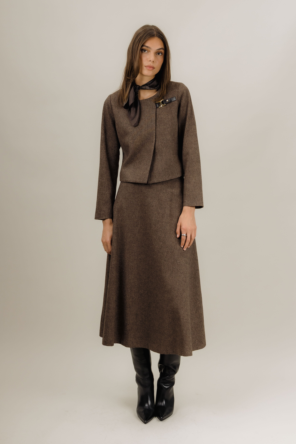 Urban Pioneers Female Amara Skirt SKIRT DARK BROWN