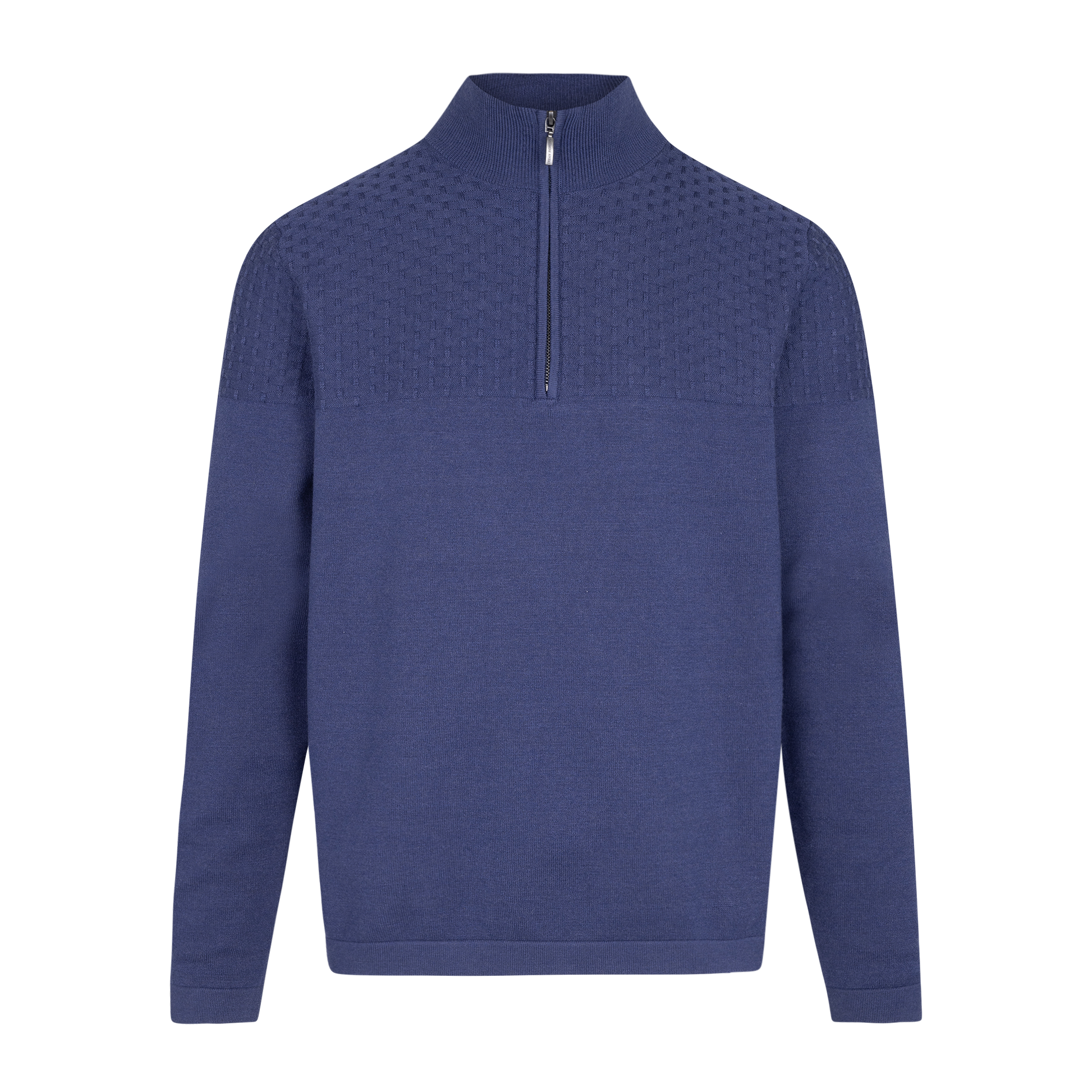 Urban Pioneers Male Amman Half-zip SWEATER DENIM