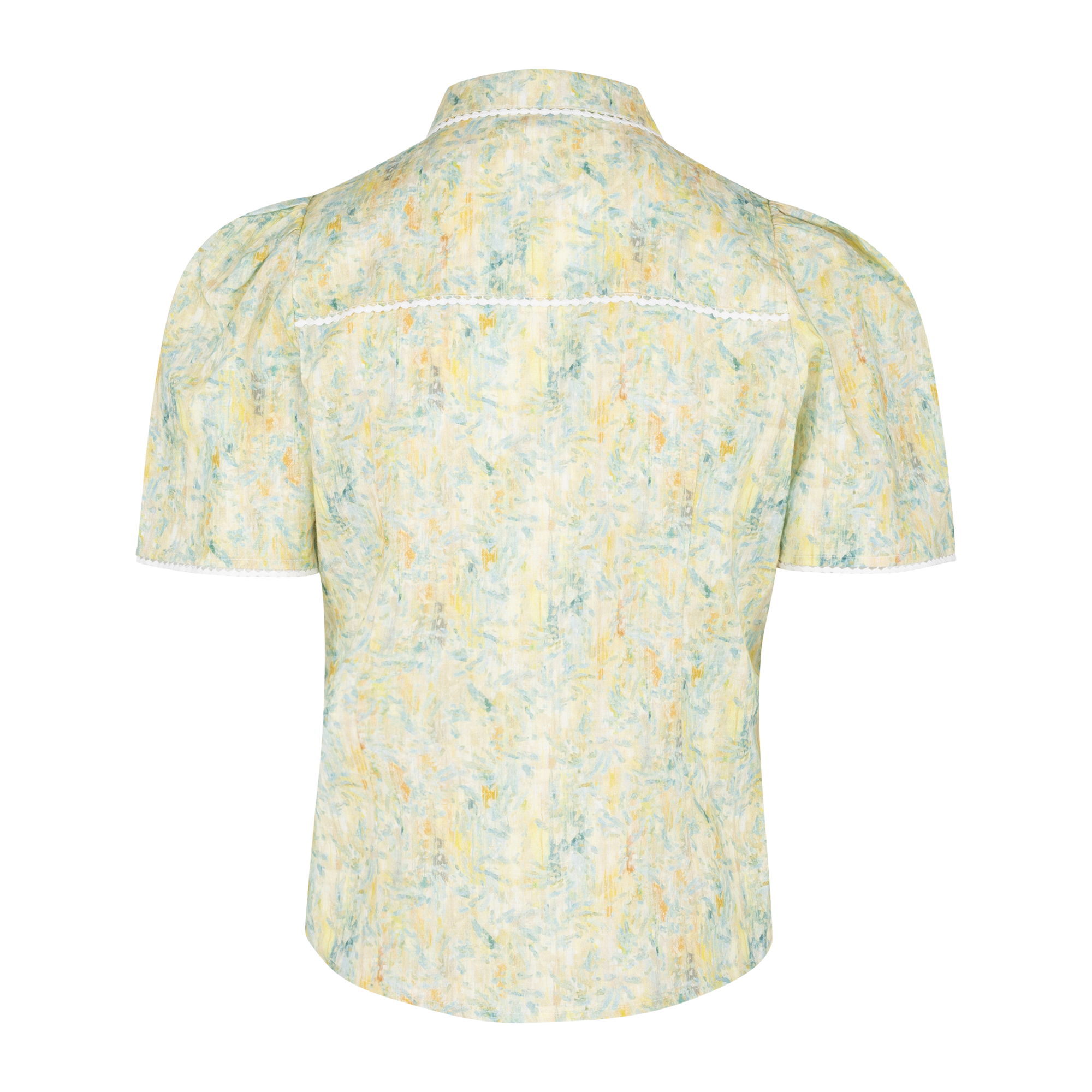 Urban Pioneers Female Amrita SS SHIRT YELLOW AOP