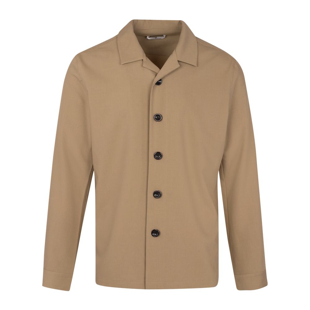 Urban Pioneers Male Andreas Shirt SHIRT DARK SAND