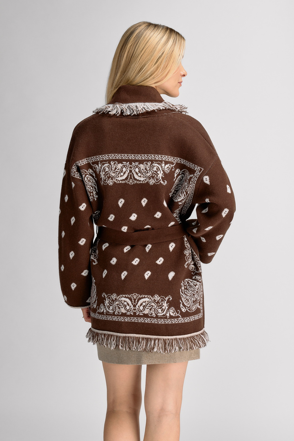 Urban Pioneers Female Angela Cardigan CARDIGAN BLACK COFFEE