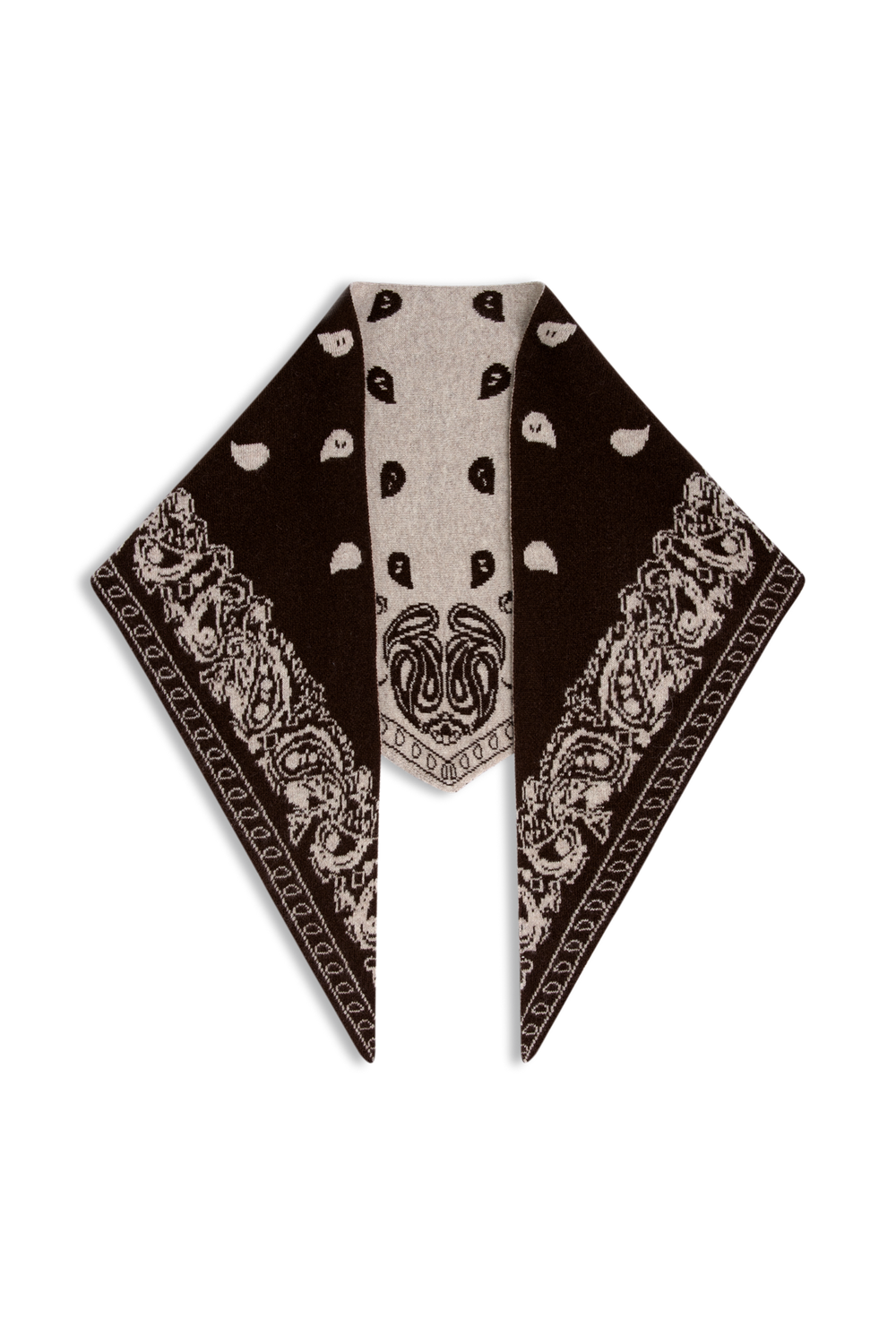 Urban Pioneers Female Angela Scarf SCARF MULTI BLACK COFFEE/CREAM