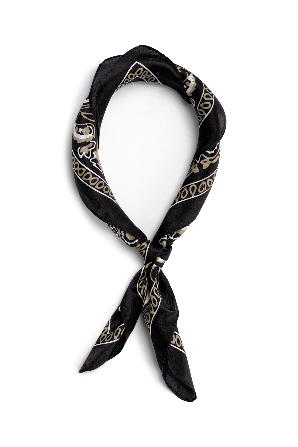 Urban Pioneers Female Angeliki Silk Scarf SCARF BROWN