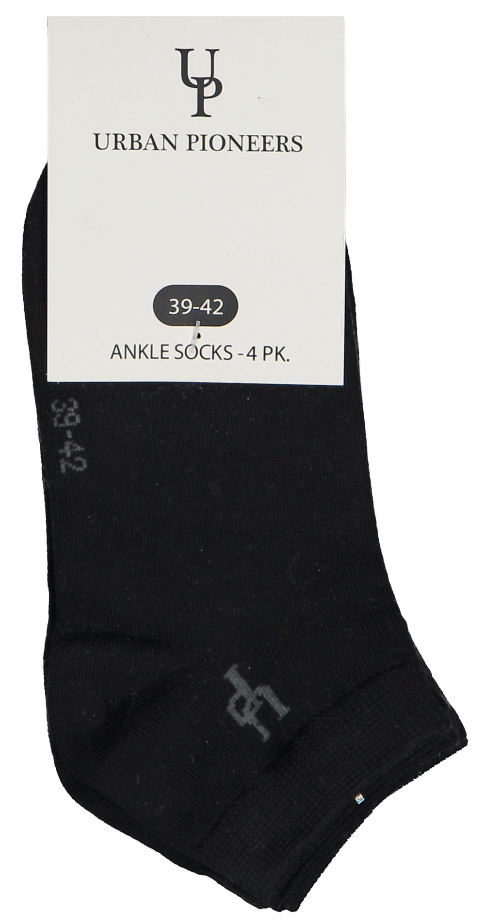 Urban Pioneers Uni Ankle Socks SOCKS BLACK