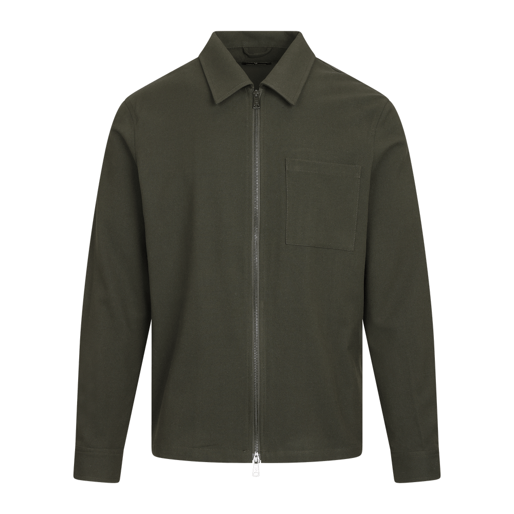 Urban Pioneers Male Argus Overshirt SHIRT DARK OLIVE