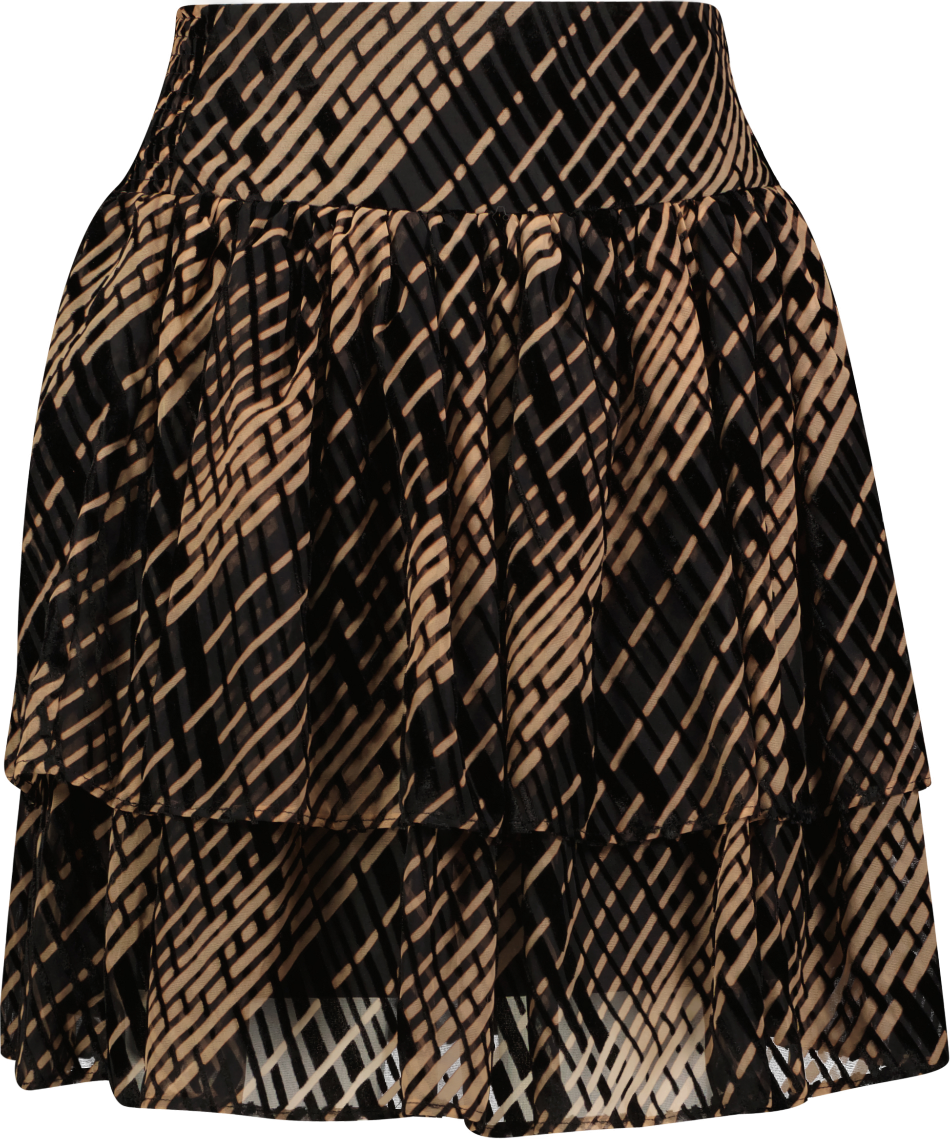 Urban Pioneers Female Ariel Skirt SKIRT BLACK AOP