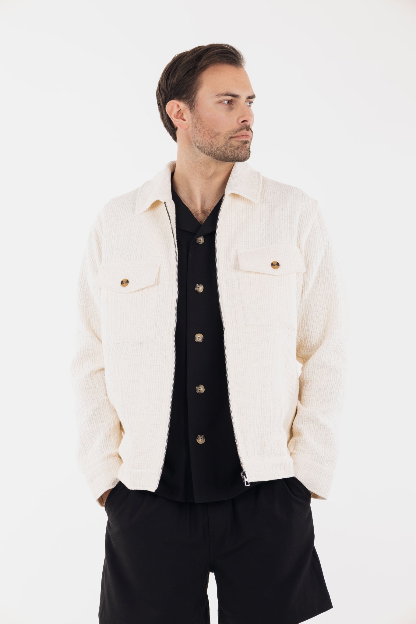 Urban Pioneers Male Aron Jacket JACKET CREAM