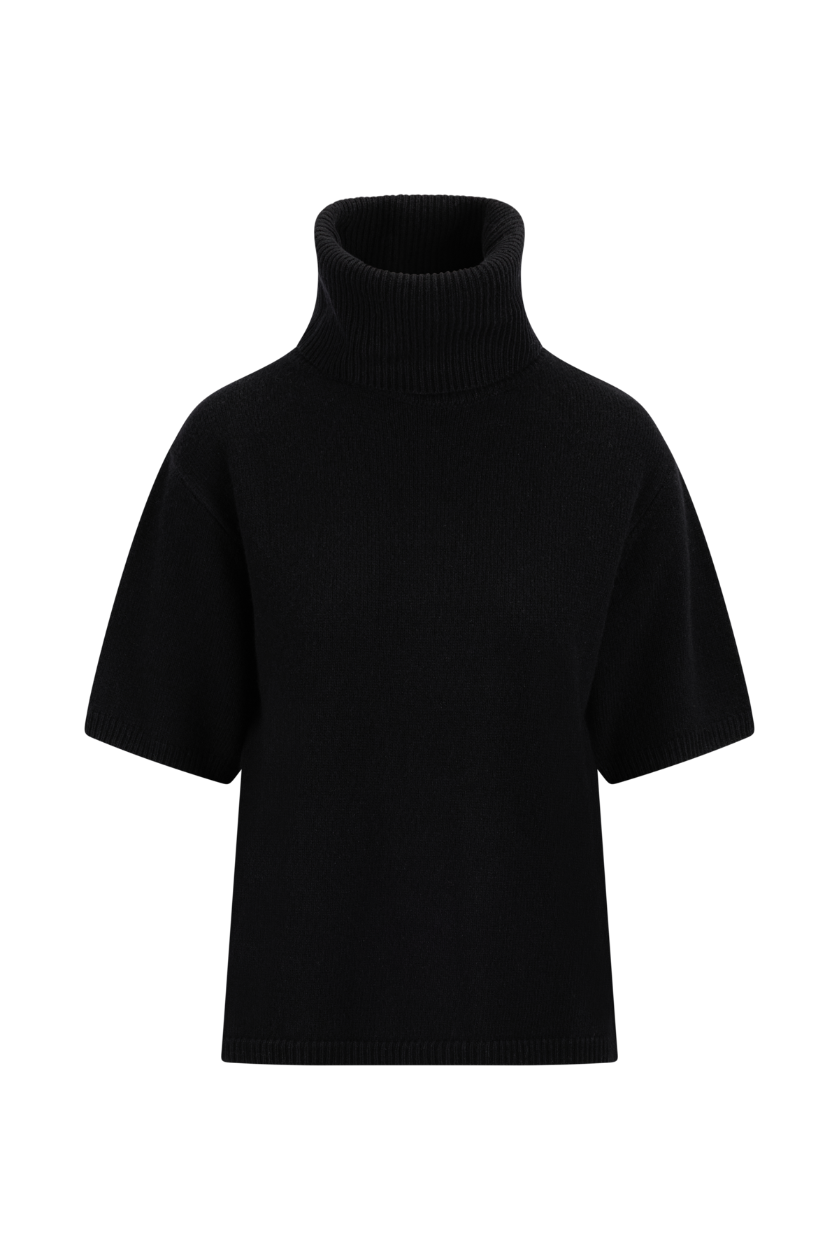 Urban Pioneers Female Arwyn SS Turtleneck SWEATER BLACK