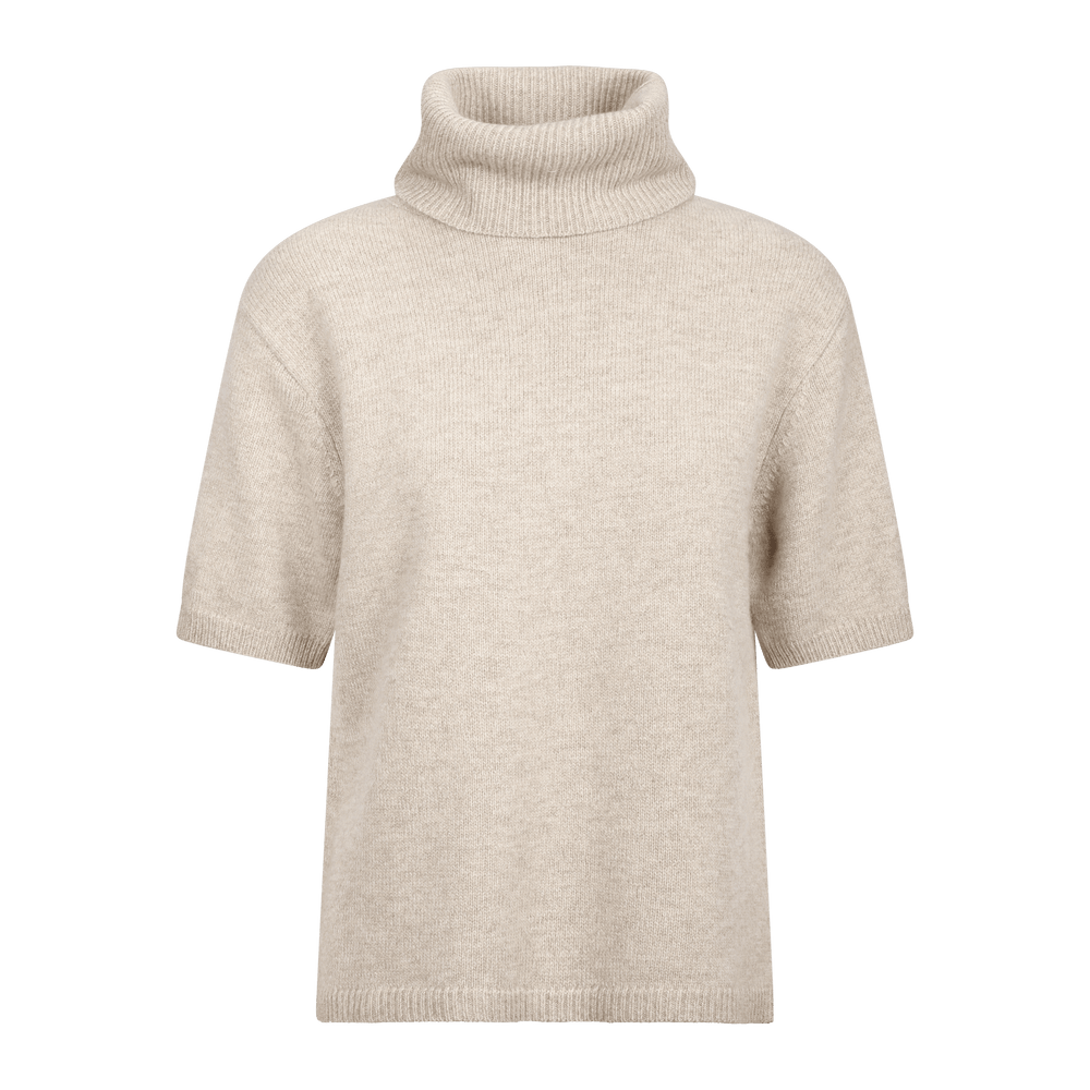Urban Pioneers Female Arwyn SS Turtleneck SWEATER SAND