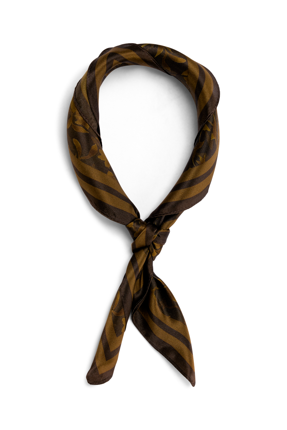 Urban Pioneers Female Aspasia Silk Scarf SCARF BROWN