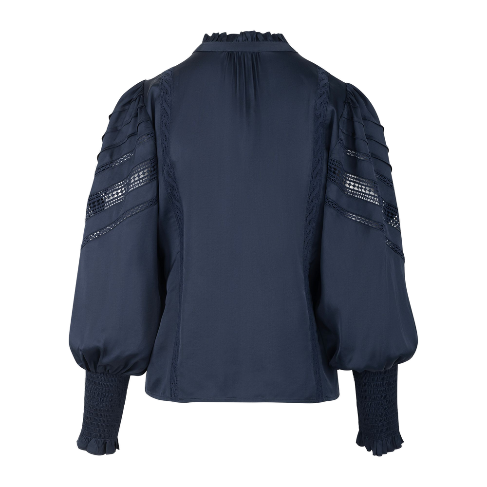 Urban Pioneers Female Augusta Blouse BLOUSE MIDNIGHT BLUE