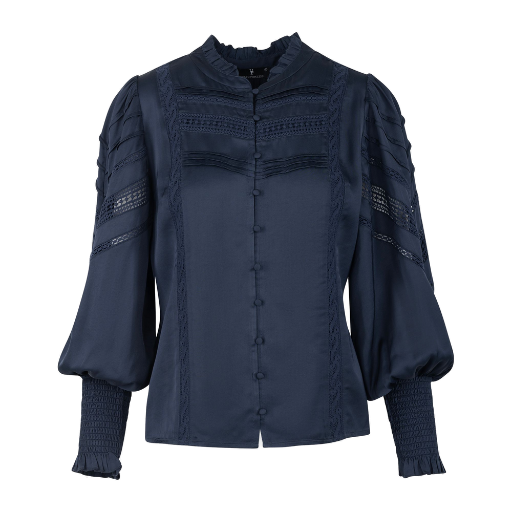 Urban Pioneers Female Augusta Blouse BLOUSE MIDNIGHT BLUE