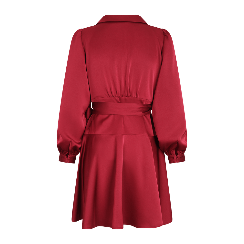 Urban Pioneers Female Awa Dress DRESS BURGUNDY