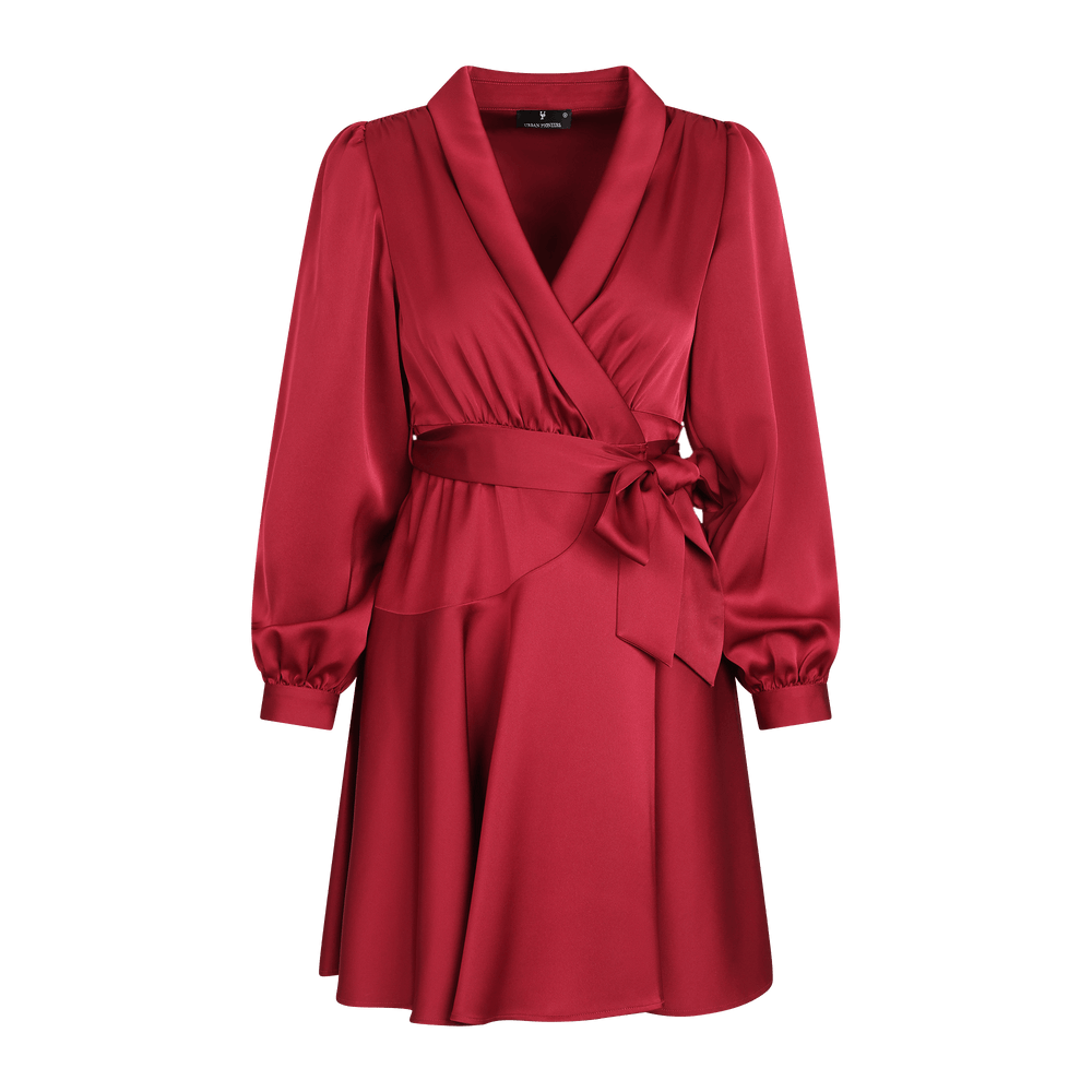 Urban Pioneers Female Awa Dress DRESS BURGUNDY