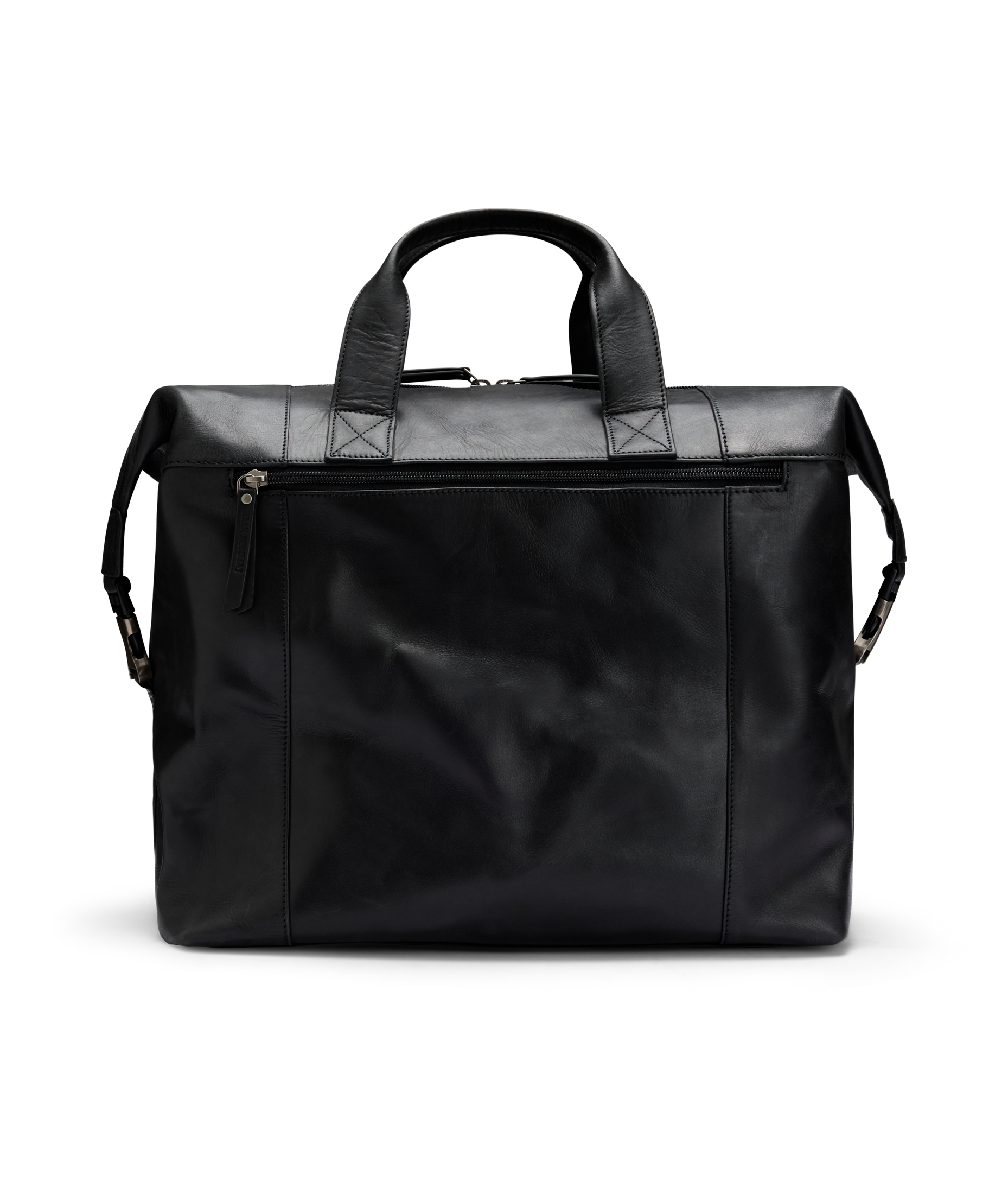 Urban Pioneers Uni Bari Leather Weekend bag BAG BLACK