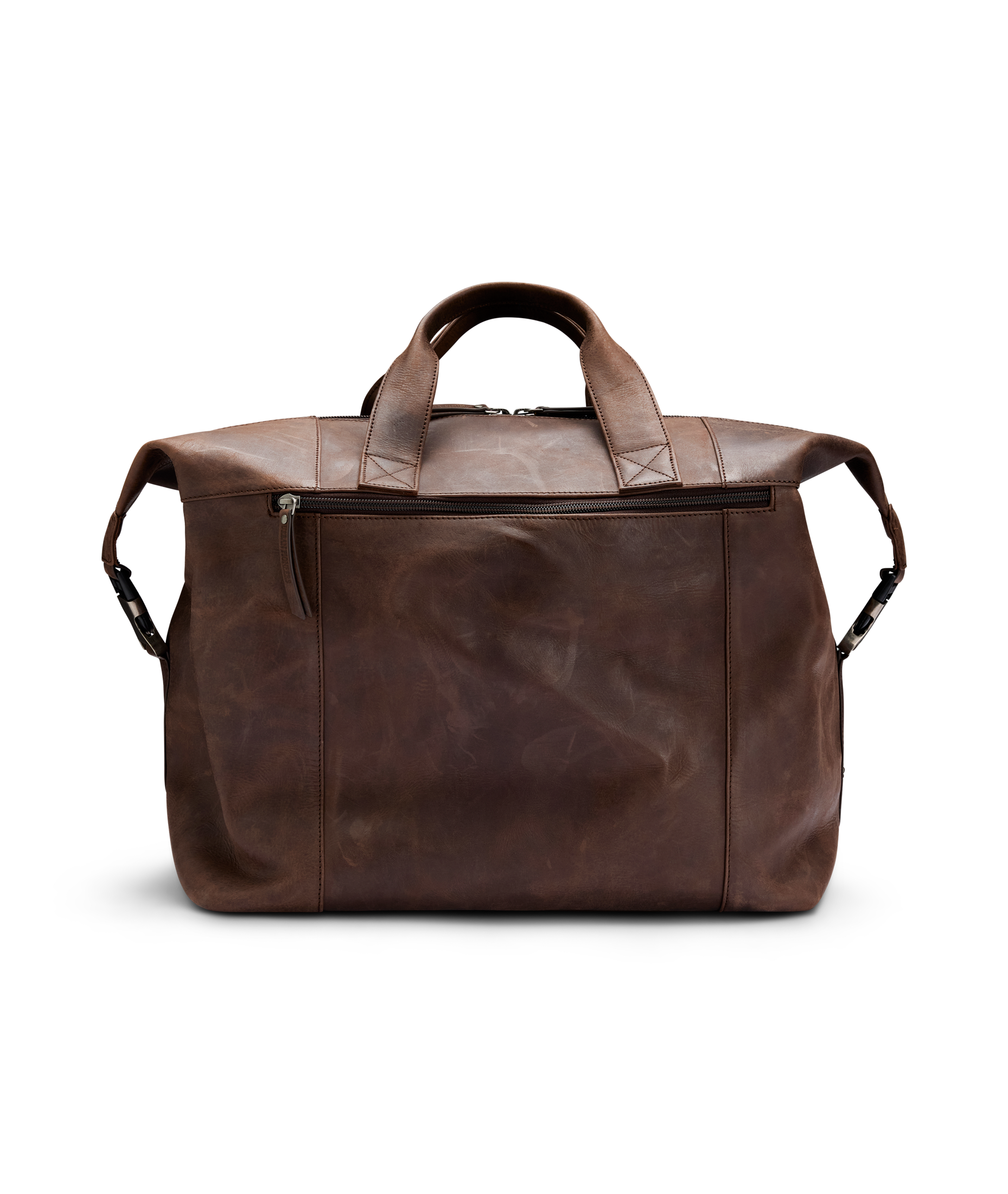 Urban Pioneers Uni Bari Leather Weekend bag BAG DARK BROWN